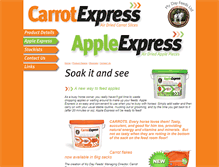 Tablet Screenshot of carrotexpress.com